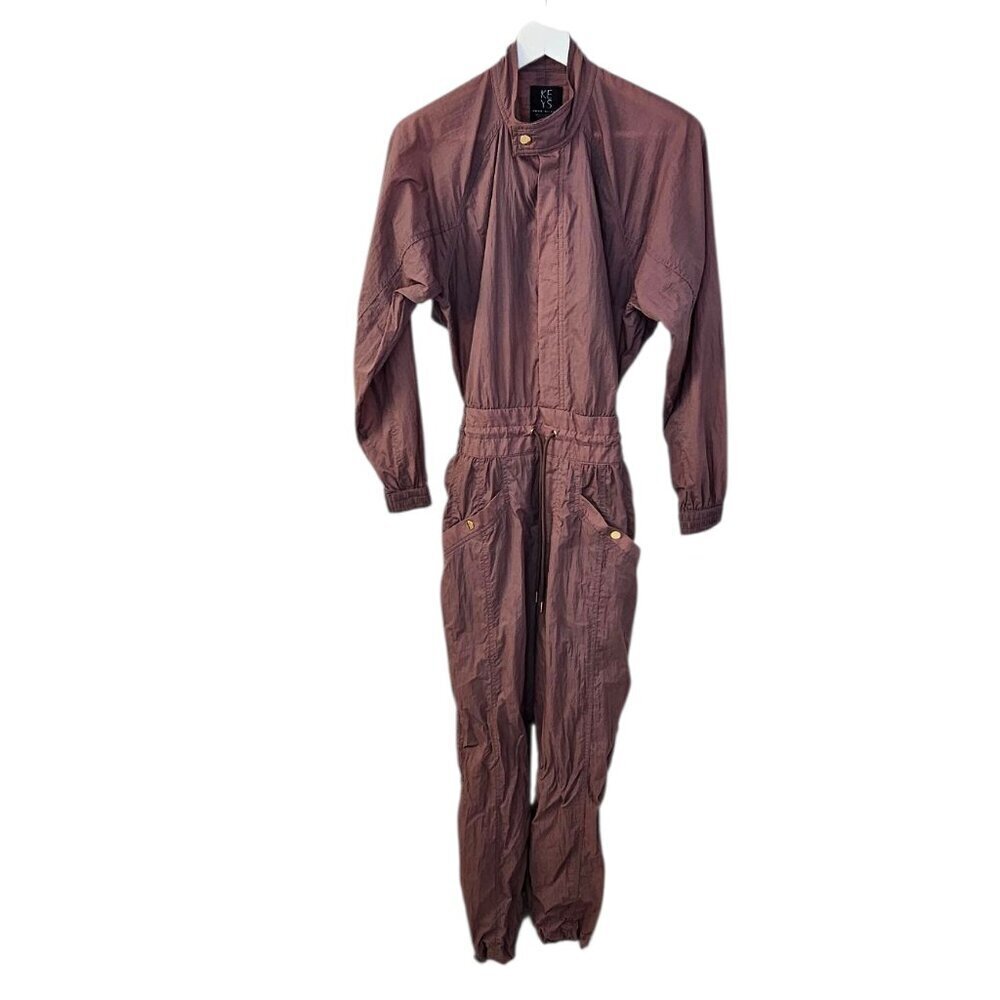Athleta x Alicia Keys Utility Jumpsuit, Lightweight, Windbreaker, Open Back, 2